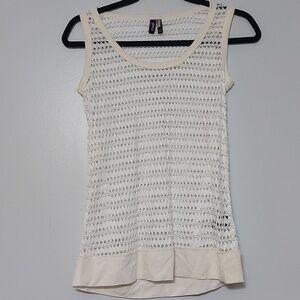 3/$10 RAVEL tank top white